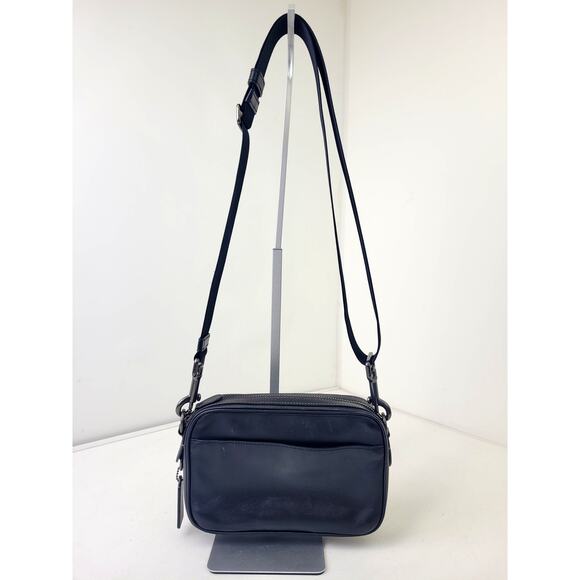 Coach Graham Unisex Black Crossbody Bag Calf Leather Retail $328 - Picture 7 of 12